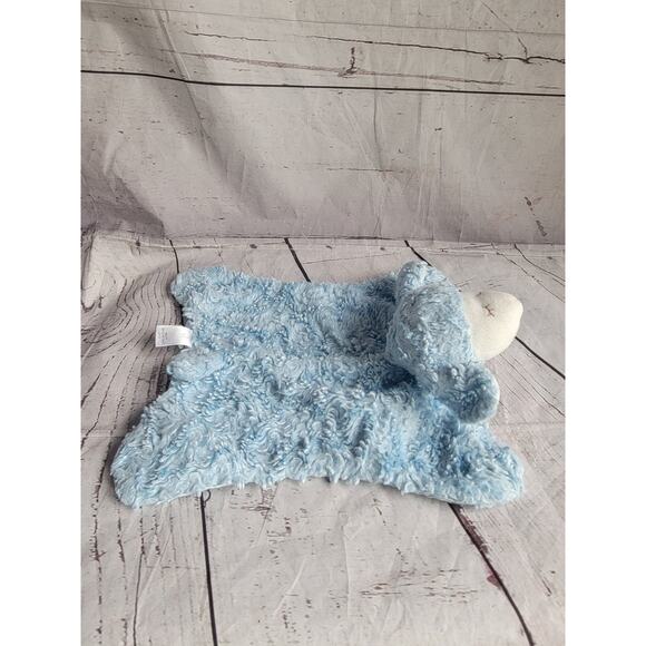 Gund Winky Mini Comfy Cozy BlueLamb Security Blanket Lovey Baby Satin Sheep - Picture 6 of 7